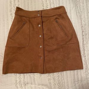 suede skirt. Worn once